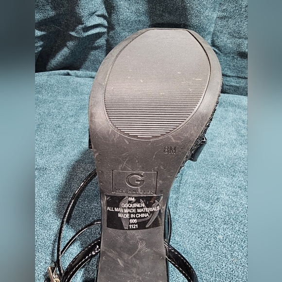 GBG Los Angeles Quinen Heeled Sandals. - Picture 4 of 6